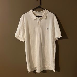 American Eagle collard T-shirt